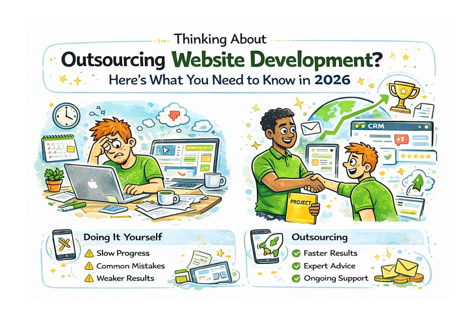 How to Outsource Website Development in 2026