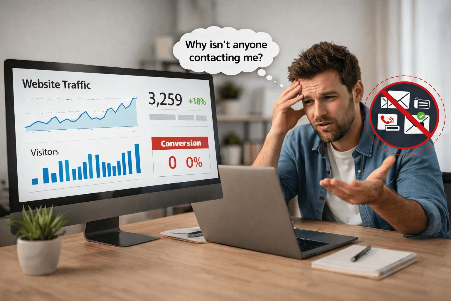 Why Your Website Isn’t Generating Leads (And How to Fix It in 2026)