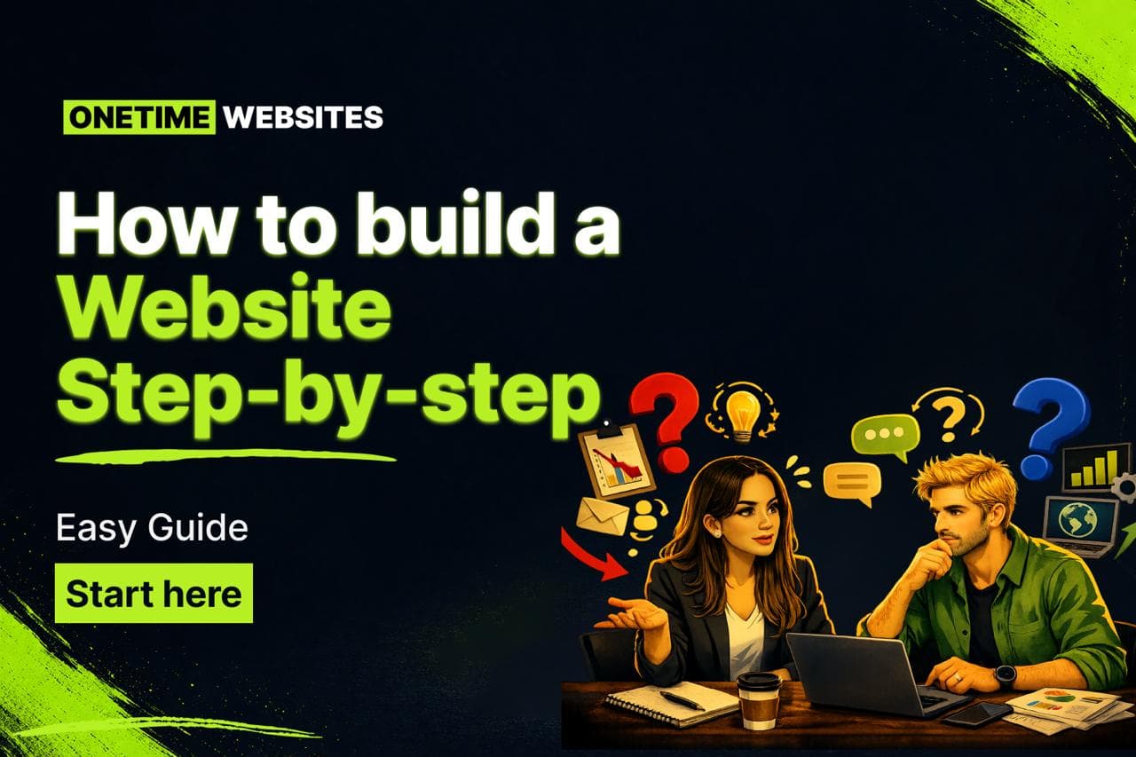 How to Build a Website Step-by-Step.