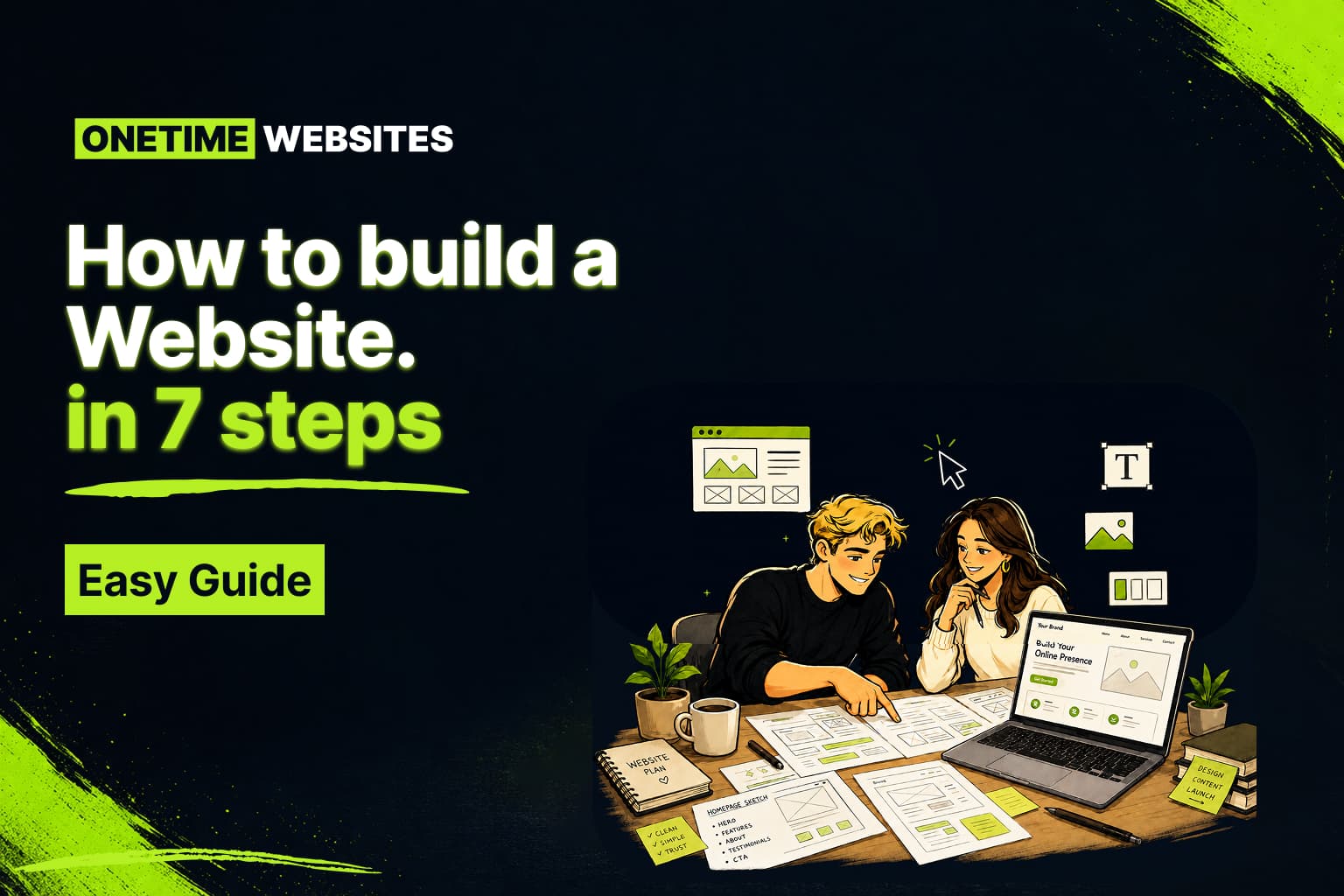 How to Build a Website in 7 steps.